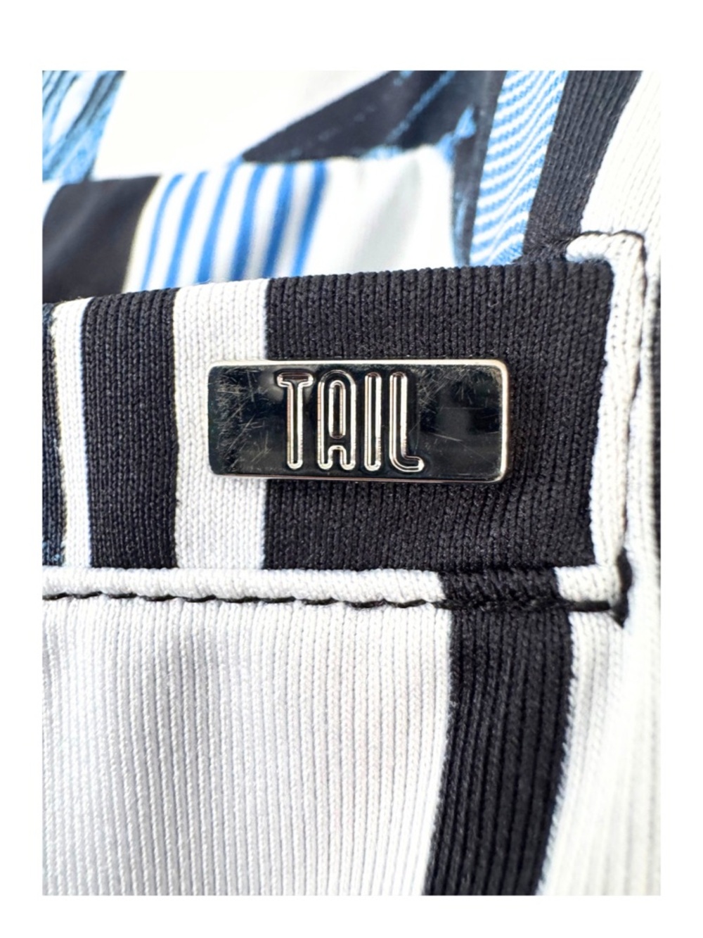 Tail White Label Skort XS Blue Black White Geometric Print Golf Tennis - Picture 4 of 9